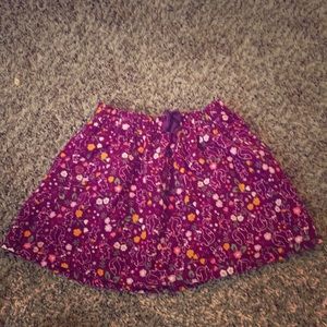 Woodland friends corduroy skirt